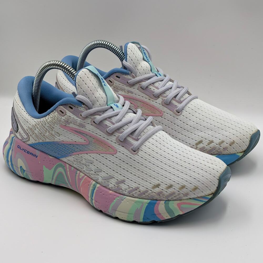 Brooks Glycerin 20 Together Unity Orchid Run Happy Together Womens 9 B (UK 7)